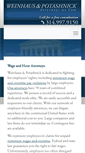 Mobile Screenshot of fairwagelawyers.com